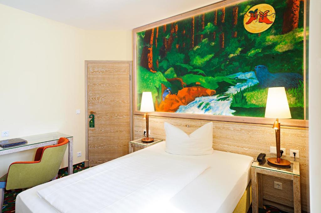 Boutique Hotel Bundschuh 3 Sterne Superior Lohr الغرفة الصورة