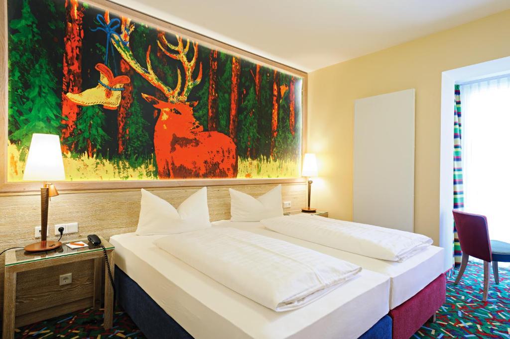 Boutique Hotel Bundschuh 3 Sterne Superior Lohr الغرفة الصورة